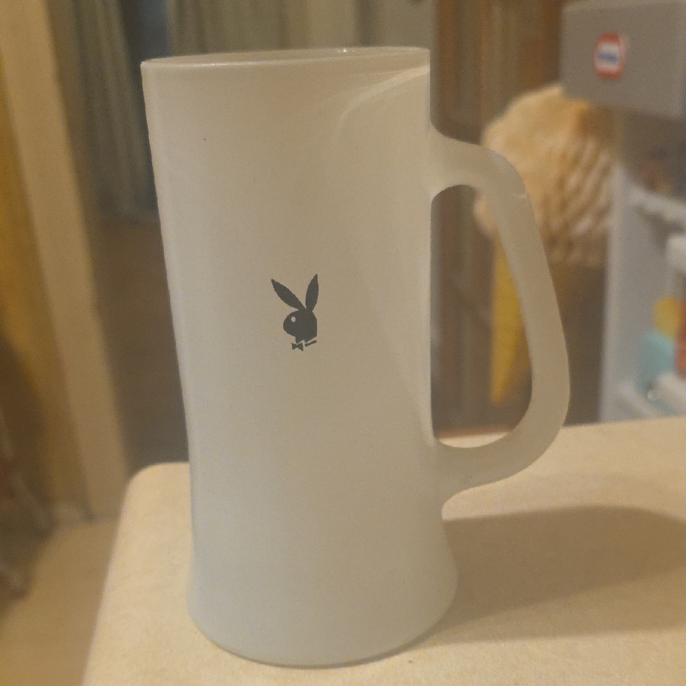 Playboy Frosted Glass Mug